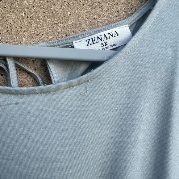 Zenana Outfitters Soft Gray Romper Jumpsuit Size 3XL - Picture 2 of 10